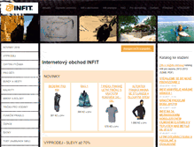 Tablet Screenshot of infit.eu